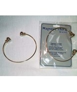 GOLD MAGNETIC BANGLE BRACELET jewelry JL374 natural health magnet bracel... - $88.96 MXN