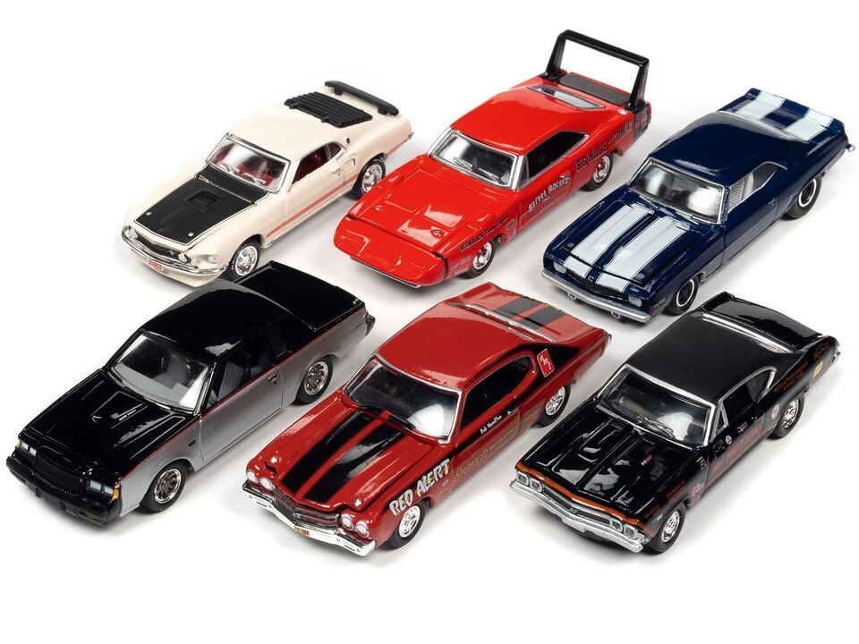 "Racing Champions Mint 2022" Set of 6 Cars Release 1 1/64 Diecast Model Cars by - $75.97