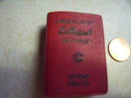 Lilliput German/English Dictionary Copyright 1930 - $20.00