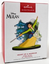 Hallmark Heart of A Warrior - Disney Mulan - 25th Aniversary Keepsake Ornament - £22.33 GBP