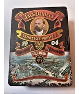 Vtg Jack Daniels 1904 Gold Medal No. 7 Tennessee Whiskey Large Hinged Ti... - £22.06 GBP