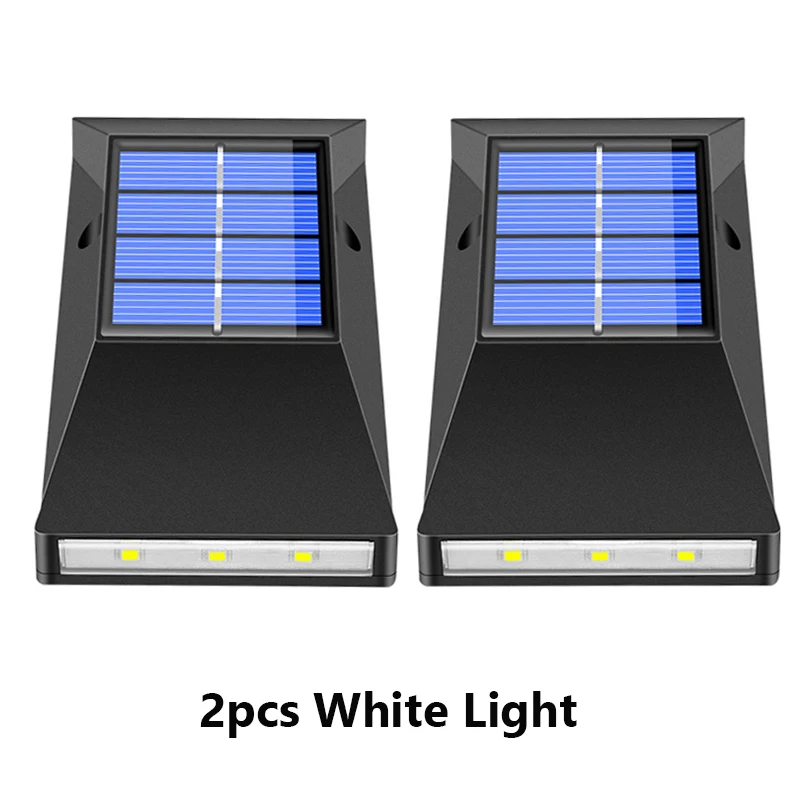 2/4Pcs LED Solar Light Outdoor Waterproof Lighting Solar Powered Lamps Wall Lamp - £147.53 GBP