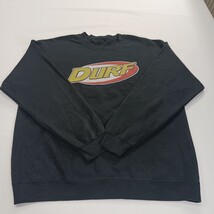 During Men's Black Long Sleeve Pullover Graphic Sweatshirt Measured Chest 46" image 13