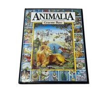 Animalia Graeme Base First Edition 1986 HC DJ Childrens Collectable - $54.33