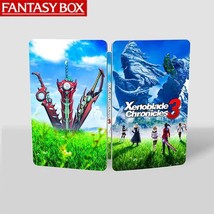 New FantasyBox Xenoblade Chronicles 3 Limited Edition Steelbook For Nintendo Swi - £27.53 GBP