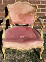 Jamestown Royal French Louis XV Style Project Arm Chair Hollywood Regenc... - $148.49