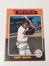 Tony Oliva Minnesota Twins 1975 Topps Card #325 - £3.93 GBP