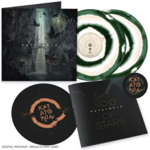 Katatonia – Sky Void Of Stars White/Forest Green Inkspot limited to 500 ... - $128.69