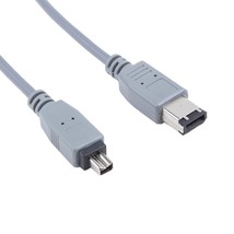 Firewire 6-4 Dv Video Cable Cord Lead For Panasonic Pv-Gs150 Pv-Gs250 Pv... - £16.65 GBP