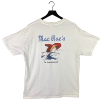 MacRae&#39;s of Homosassa Vintage Motel Shirt Size Large 90s Hanes White Gra... - £43.63 GBP