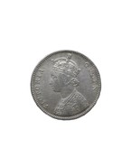 Puro de Plata Victoria Reina Una Rupia India 1862 Antiguo Moneda - £366.56 GBP