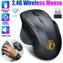 2.4Ghz 1600 Dpi Wireless Optical Mouse Mice&amp; Usb Receiver For Pc Laptop Computer - £20.87 GBP