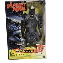 Planet of the Apes Electronic Talking Attar Figure Gorilla 2001 NEW Vint... - $14.39