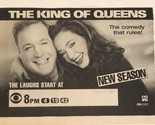 King Of Queens Tv Guide Print Ad Kevin James Leah Remini Jerry Stiller T... - $5.93
