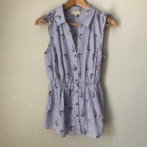 ModCloth Sailboat Striped Sleeveless Top Small NWOT - £15.40 GBP