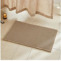 30x20 Khaki Waffle Bath Mat – Quick Dry, Washable &amp; Stain Resistant Bath... - $39.55
