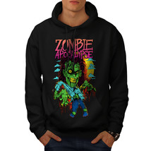Wellcoda Zombie Apocalypse Horror Mens Hoodie,  Casual Hooded Sweatshirt - £25.91 GBP+