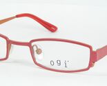 Ogi Niños MOD. OK42 689 ROJO CORAL GAFAS MARCO 42-18-120mm Corea - $52.48