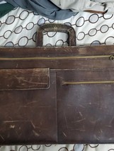 Vintage Style Briefcase. Unknown Brand. - £22.64 GBP