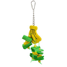 A &amp; E Cages Banana Bird Toy 1ea - £11.90 GBP