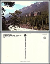 CANADA Postcard - Banff Park, Banff Springs Hotel &amp; Bow River K7 - £3.10 GBP