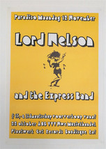 Lord Nelson – Originale Concerto Poster – Very Rara – Paradiso– Manifest... - £176.09 GBP