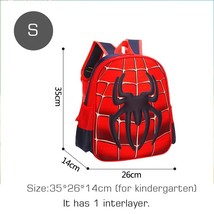 Crossten 3D spider design Waterproof Children&#39;s backpack  boys girls Primary sch - £56.45 GBP