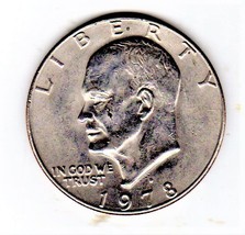 Eisenhower Dollar Coin 1978 D - U S Coin - £2.80 GBP