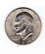 Eisenhower Dollar Coin 1978 D - U S Coin - $5.48 CAD