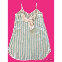Betsey Johnson Betseyville Striped Chemise Night Gown - £17.40 GBP