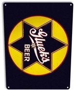 Gluek’s Beer Retro Star Logo Bar Man Cave Garage Wall Art Decor Metal Ti... - £9.54 GBP