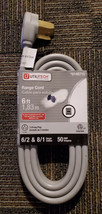 UTILITECH 3 Prong Plug Range Cord #0148715 6ft 50 amp 6/2 &amp; 8/1 Gauge NEW - $24.95
