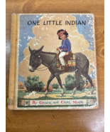 One Little Indian Book by Grace &amp; Carl Moon -- Hardcover 1957 -- Ex-Library - £11.25 GBP