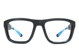 OnGuard Safety Eyeglasses Frames USH120 Matte Black Blue Z87-2+ 56-18-135 - £39.74 GBP