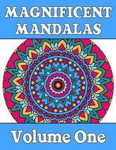 25 MANDALA COLORING Pages Adult Coloring Book; Mindfulness, Meditation, Relaxati - £0.80 GBP