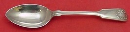 Fiddle &amp; Shell by Georgian House Sterling Silver Serving Spoon 9&quot; - £200.58 GBP