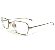 Oliver Peoples Eyeglasses Frames Weston AG Antique Gold Rectangular 51-17-140 - £29.35 GBP