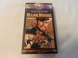 Major Dundee (VHS, 1999) Charlton Heston, Richard Harris - $9.00