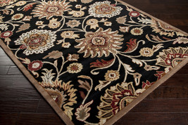Livabliss Rug CAE1053-46 4 x 6 ft. Rectangle Black and Gray Hand Tufted Area Rug - £370.36 GBP