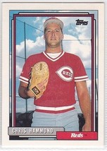 M) 1992 Topps Baseball Trading Card - Chris Hammond #744 - $1.97