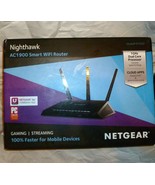 NETGEAR Nighthawk AC1900 1GHz Dual-Band Wi-Fi Router Metallic Grey R7000 - £24.92 GBP