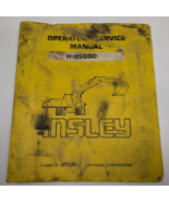 Insley H-2500C Hydraulic Excavator Factory Service Manual - $1,085.47 MXN
