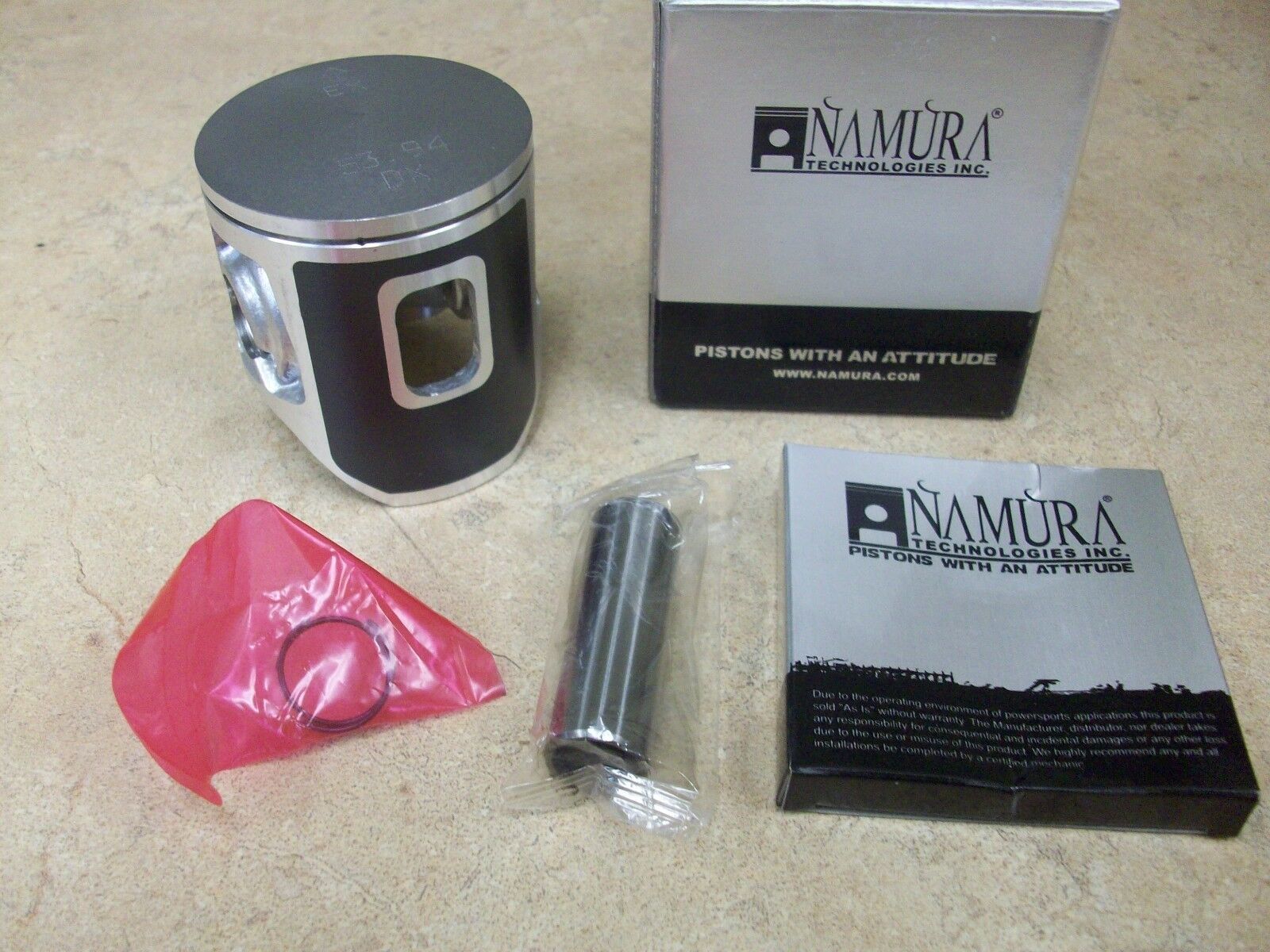 Namura Coated Top End Piston Kit For 98-01 Yamaha YZ125 YZ 125 54mm 54 mm STD - $66.95