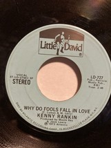 Kenny Rankin Why Do Fools Fall in Love Mono/Stereo VG+ 45rpm LD 727 PET RESCUE - £4.28 GBP