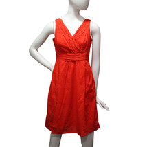 Lands End Women Size 2 Petite, Sleeveless Woven Fit &amp; Flare Dress, Hibis... - £31.96 GBP