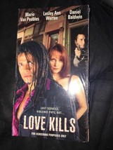 Love Kills VHS Virginia Madsen, Lenny Von Dohlen, Erich Anderson - $34.53