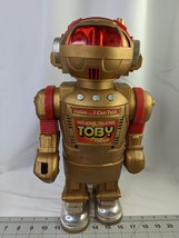 Toby Robot AT2 Talking Toy Space 15 Inch New Bright 1986 - $59.95