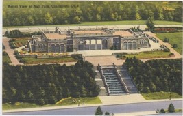 Ault Park Cincinnati Ohio OH Postcard Aerial View Unused Tichnor - £2.39 GBP