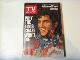 Vintage Tv Guide Magazine Jan 5-11 1985 Elvis Presley Cover - £7.87 GBP