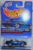 Hot Wheels 1999 First Edition &quot;Dodge Viper RT/10&quot; Collector #1006 On Sealed Card - £2.39 GBP